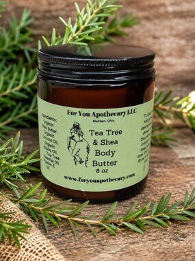 NWT Tea Tree & Shea Body Butter Moisturizing Cream